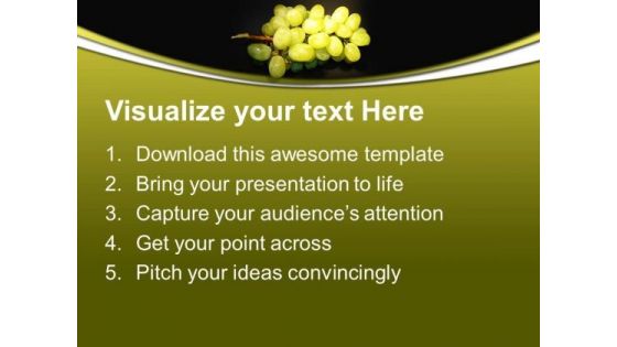 Nutritious Fruits Food PowerPoint Templates Ppt Backgrounds For Slides 0213