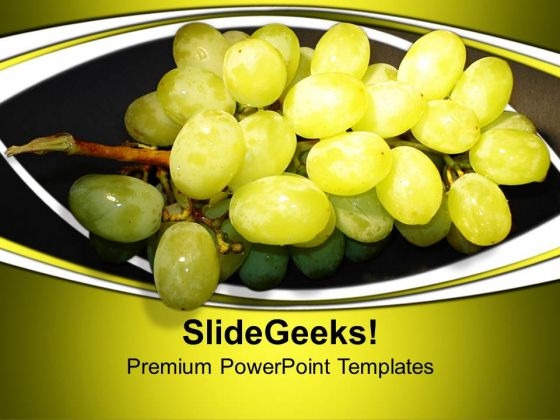 Nutritious Fruits Food PowerPoint Templates Ppt Backgrounds For Slides 0213