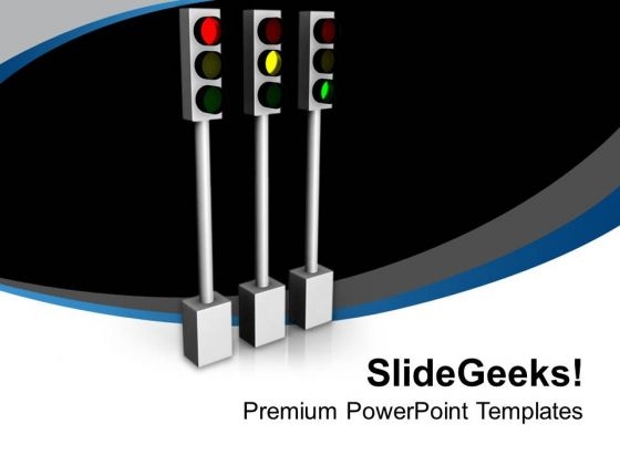 Obey All Traffic Signal PowerPoint Templates Ppt Backgrounds For Slides 0613