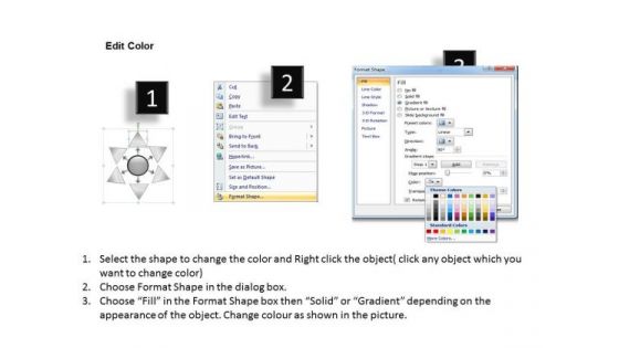 Of 6 Converging Issues Representing Single Process Cycle PowerPoint Slides
