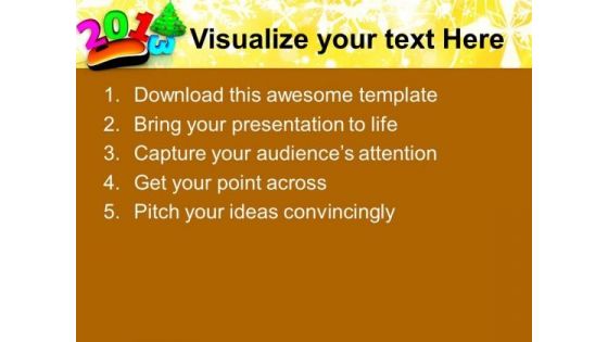 Online Celebration New Year Concept PowerPoint Templates Ppt Backgrounds For Slides 1212