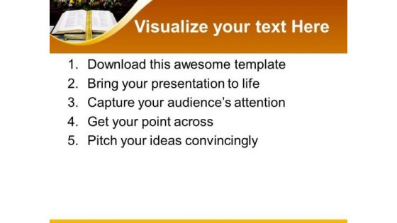 Open Bible Church PowerPoint Templates And PowerPoint Themes 0712