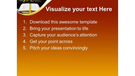 Open Bible Church PowerPoint Templates And PowerPoint Themes 0712