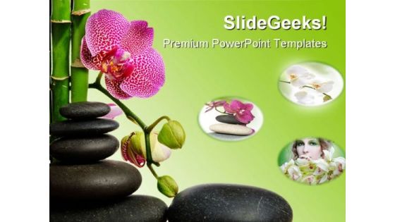 Orchid Flowers Nature PowerPoint Themes And PowerPoint Slides 0711
