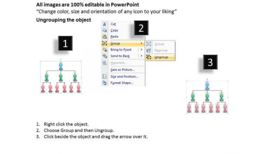 Organization Chart For Office Hierarchy Ppt Sample Business Plans PowerPoint Templates