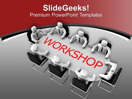 Organize Workshop For Employees PowerPoint Templates Ppt Backgrounds For Slides 0513