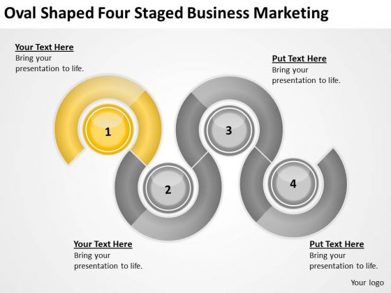 Oval Shaped Four Staged Business Marketing Ppt Plan Programs PowerPoint Templates
