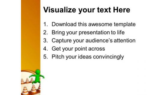 Overcome Challenges And Reach To The Goal PowerPoint Templates Ppt Backgrounds For Slides 0713