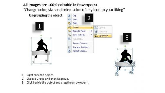 Overcoming Hurdles PowerPoint Slides And Ppt Template Diagrams