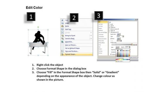 Overcoming Hurdles PowerPoint Slides And Ppt Template Diagrams