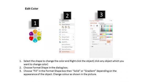 Overlapping Circles For Market Research Design PowerPoint Template
