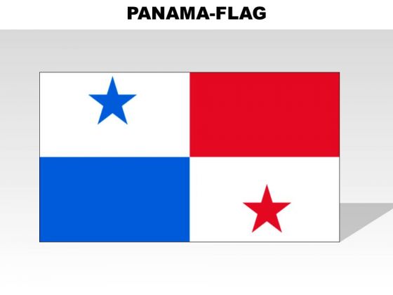 Panama Country PowerPoint Flags