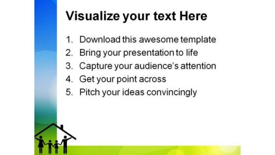Parents And Children Family PowerPoint Templates And PowerPoint Backgrounds 0711