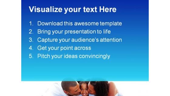 Parents With Daughter Family PowerPoint Themes And PowerPoint Slides 0611