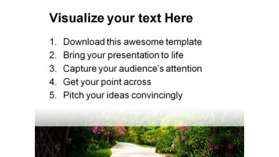 Park Nature PowerPoint Backgrounds And Templates 0111