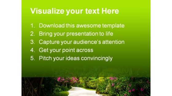 Park Nature PowerPoint Backgrounds And Templates 0111