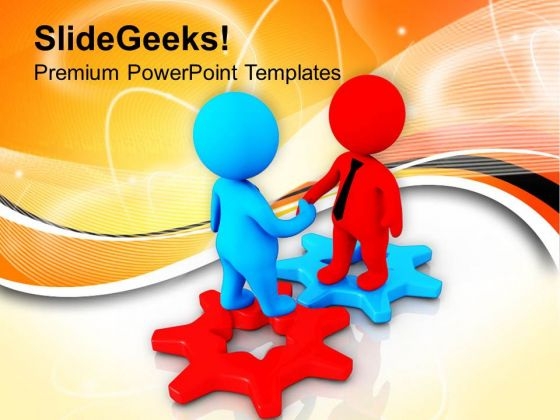 Partnership Is Important For Business PowerPoint Templates Ppt Backgrounds For Slides 0513