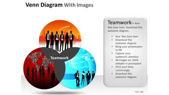 Partnership Venn Diagram PowerPoint Slides And Ppt Diagram Templates
