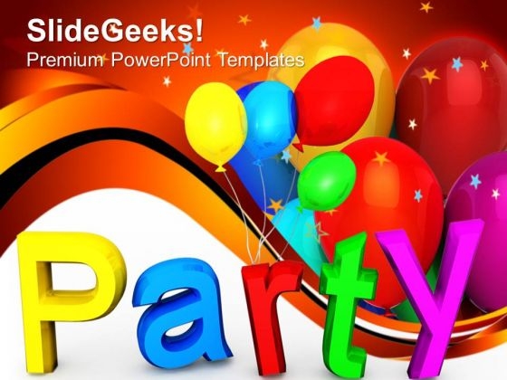 Party Lifestyle PowerPoint Templates And PowerPoint Themes 1012