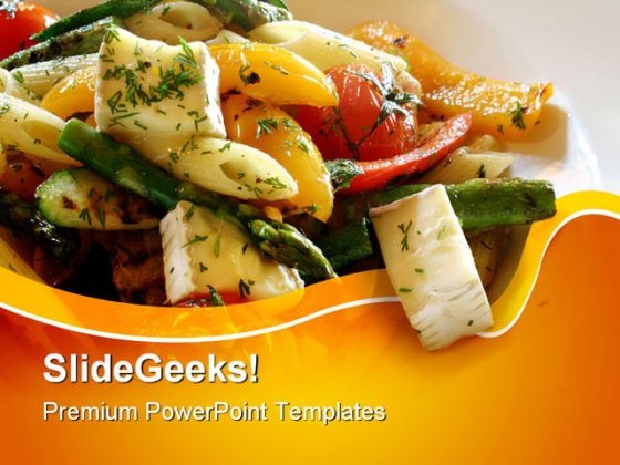 Pasta Meal Food PowerPoint Backgrounds And Templates 1210