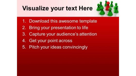 Pawns Team Leadership PowerPoint Templates And PowerPoint Themes 0712