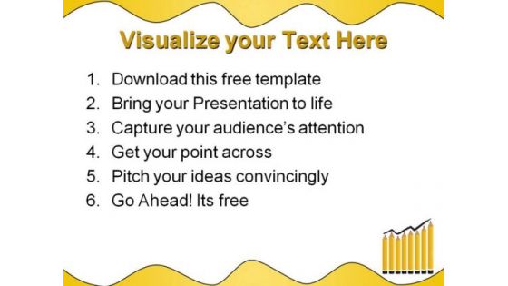 School Color Pencil PowerPoint Template