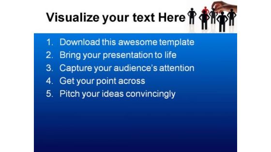 People Choice Business PowerPoint Templates And PowerPoint Backgrounds 0711