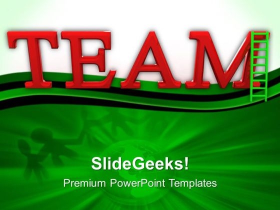 People Networking Team Leadership PowerPoint Templates And PowerPoint Themes 0612
