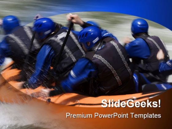 People Teamwork PowerPoint Template 0810