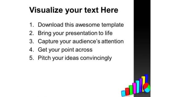 Personal Finances Pie Chart Marketing Shortcut PowerPoint Templates And PowerPoint Themes 1012