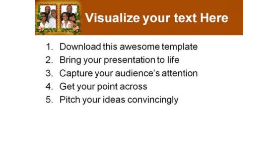 Photo Framework Family PowerPoint Themes And PowerPoint Slides 0811