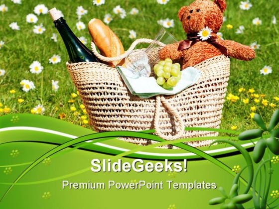 Picnic Holidays PowerPoint Themes And PowerPoint Slides 0611