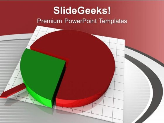 Pie Chart For Business Finance PowerPoint Templates Ppt Backgrounds For Slides 0513