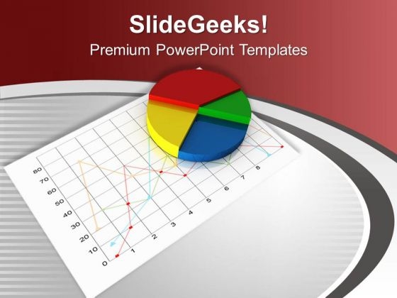Pie Chart For Finance Result PowerPoint Templates Ppt Backgrounds For Slides 0513