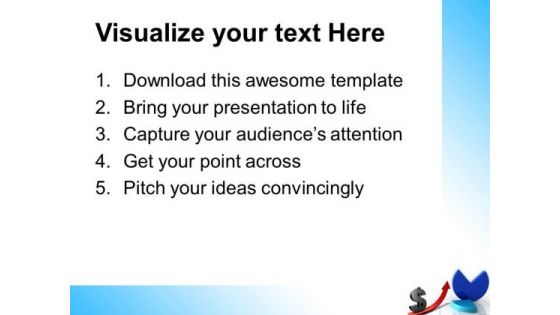 Pie Chart With Dollar Success PowerPoint Templates And PowerPoint Themes 0612