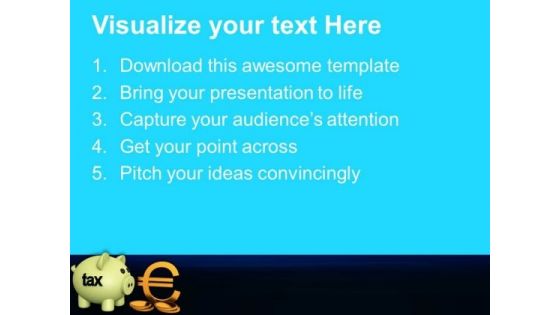 Piggy Bank Concept Growth PowerPoint Templates And PowerPoint Themes 1012