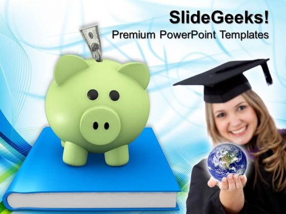 Piggy Bank Investment Finance PowerPoint Templates And PowerPoint Themes 0812