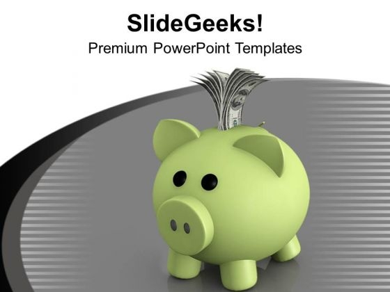 Piggy Bank Money Box Investment PowerPoint Templates Ppt Backgrounds For Slides 0213