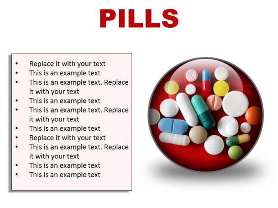 Pills Medical PowerPoint Presentation Slides C
