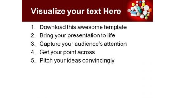 Pills Medical PowerPoint Templates And PowerPoint Backgrounds 0411