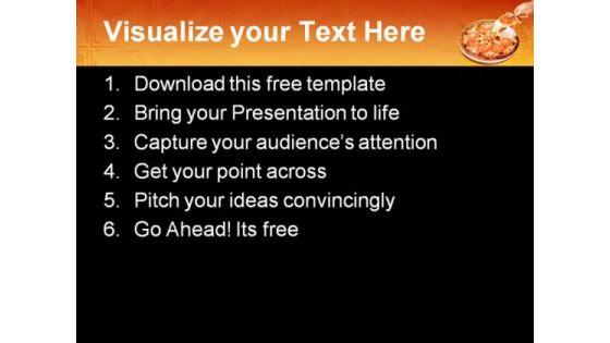 Delicious Pizza PowerPoint Template
