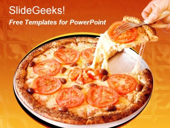 Delicious Pizza PowerPoint Template