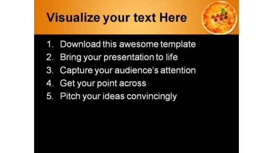 Pizza And Italian Kitchen Food PowerPoint Templates And PowerPoint Backgrounds 0211