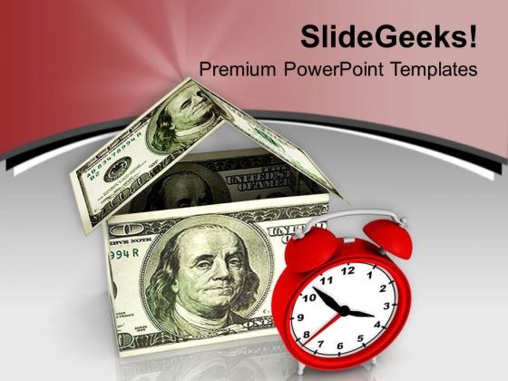 Planning To Save Money For Real Estate PowerPoint Templates Ppt Backgrounds For Slides 0413