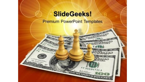 Play Chess For Money PowerPoint Templates And PowerPoint Themes 0912