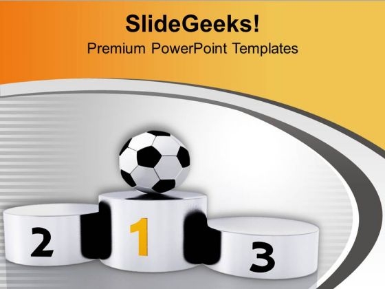 Play Game Of Football And Become Number One PowerPoint Templates Ppt Backgrounds For Slides 0613