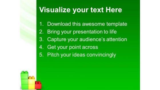 Play With Lego Block Baby PowerPoint Templates And PowerPoint Themes 0512