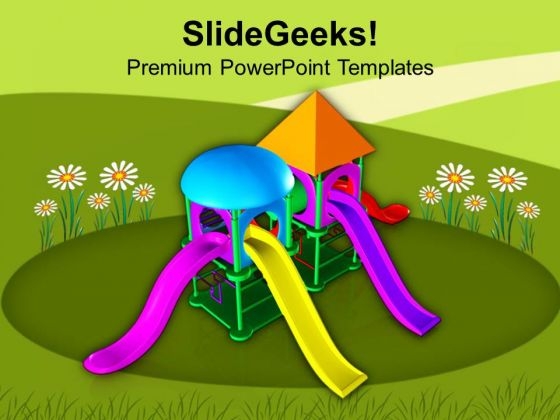 Playground For Childrens PowerPoint Templates Ppt Backgrounds For Slides 0613
