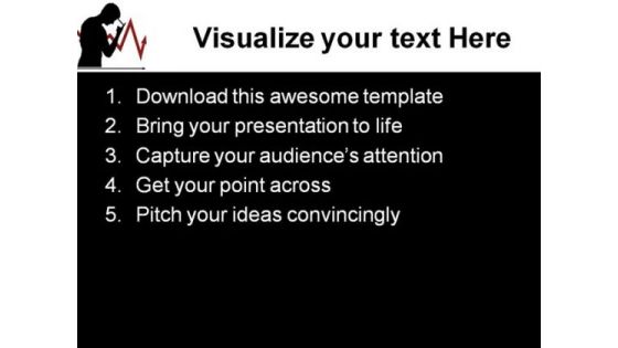 Ponder Behavior People PowerPoint Backgrounds And Templates 0111