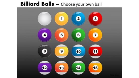 Pool Balls PowerPoint Images
